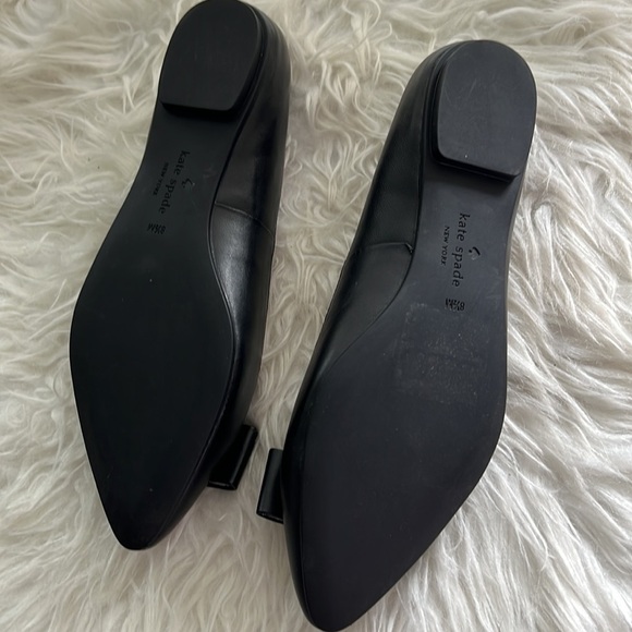 Kate spade black flat shoes size 8.5 - Picture 3 of 5